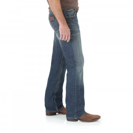 Men's Wrangler Retro Slim Fit Blue Jean - WLT77LY – Blair's Western Wear &  Boutique