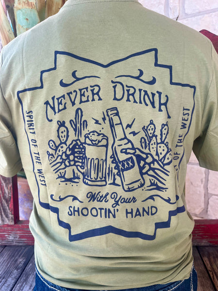 Men's T-Shirt - GRN SHOOTIN HAND