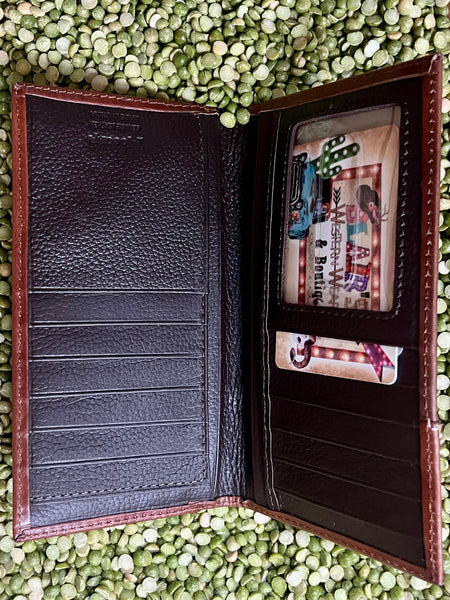 Men's Checkbook Wallet - N500020008