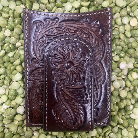 Dark Brown - Men's Money Clip A3528002