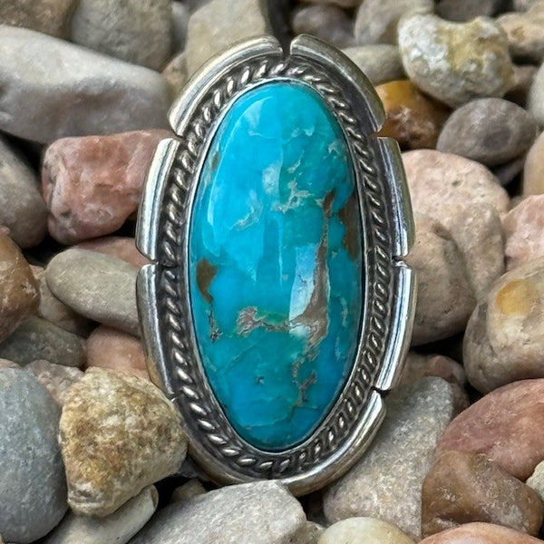 Turquoise Ring - SWTQOSZ7 - BLAIR'S Western Wear located in Marble Falls TX