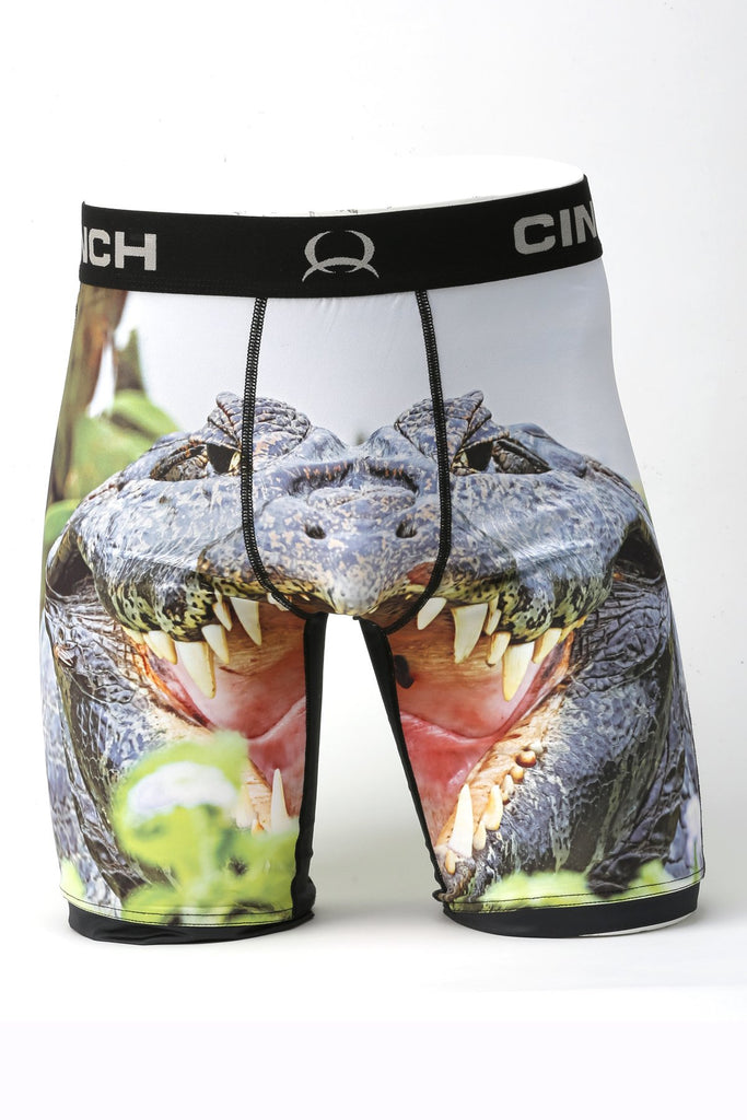 Men's Cinch Crocodile Boxers - MXY6010012 Blair's Western Wear Texas –  Blair's Western Wear & Boutique