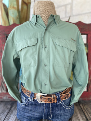 Men's Ariat TEK Sage Long Sleeve - 10049014 - BLAIR'S Western Wear located in Marble Falls TX