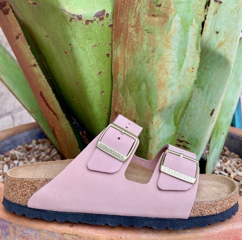 Birkenstock Women's Arizona Soft Pink Sandal - 1027651 - BLAIR'S Western Wear in Marble Falls TX.