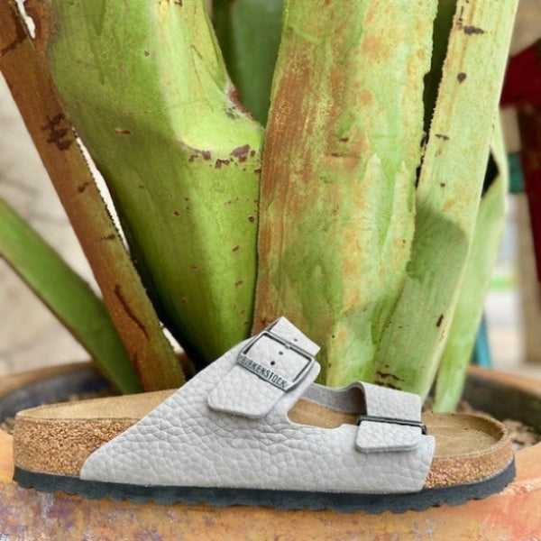 Desert Buck Whale Gray Birkenstock Men's Arizona Sandal - 1020752 - Blair's Western Wear, Marble Falls, Tx