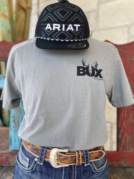 Men's Gray T-Shirt with Graphic of the phrase "Invest in Precious Metals" with a growing graphic with Bullets underneath - METALS - BLAIR'S Western Wear located in Marble Falls TX