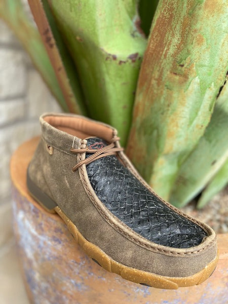 Twisted X Men's Chukka Driving Moccasin (MDM0101) - BLAIR'S Western Wear located in Marble Falls