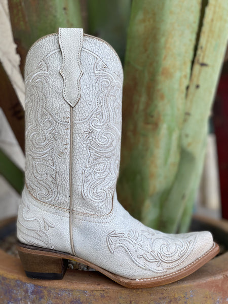 Corral Kid's Pearl Embroidery Boot - T0150 - BLAIR'S Western Wear located in Marble Falls TX