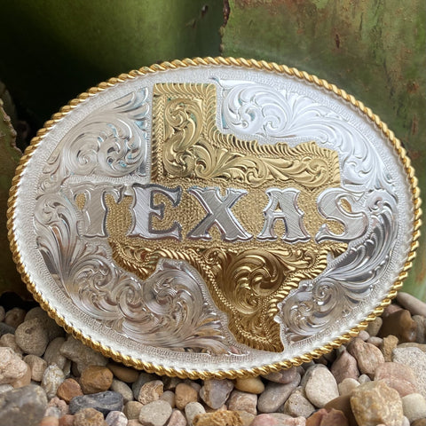 Montana Texas Oval Buckle - 5630 - BLAIR'S Western Wear located in Marble Falls TX 