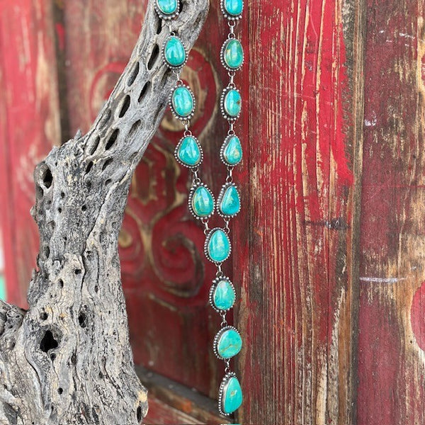 Turquoise Necklace - SWSTNKLAR - BLAIR'S Western Wear located in Marble Falls TX 