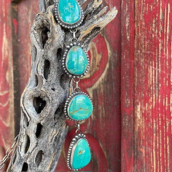 Turquoise Necklace - SWSTNKLAR - BLAIR'S Western Wear located in Marble Falls TX