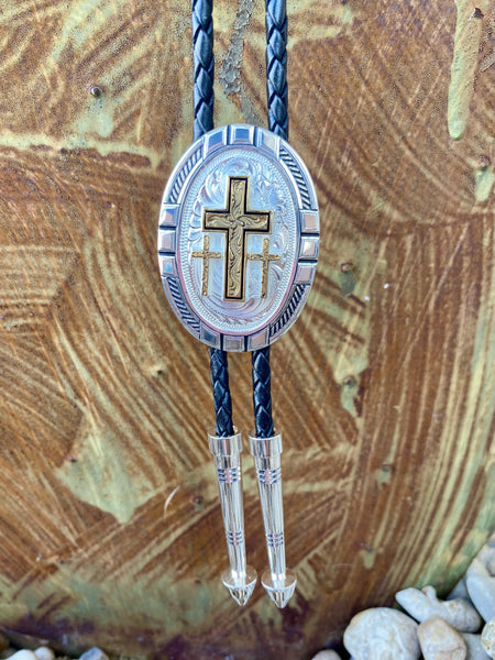 Triple Cross Bolo - BT26855 - BLAIR'S Western Wear located in Marble Falls TX