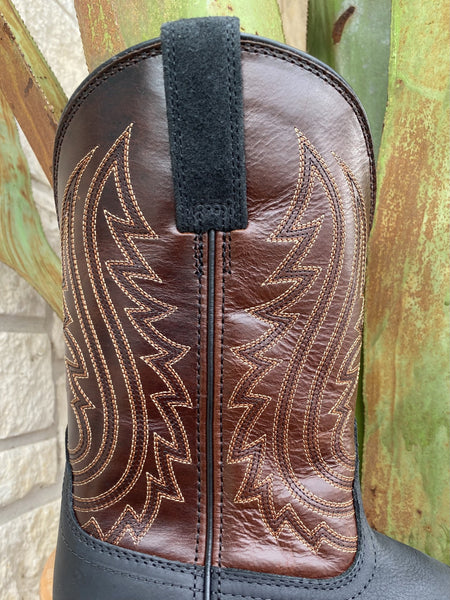 Ariat Men's Sport Big Country Cowboy Boot in Black & Brown - 10053629 - BLAIR'S Western Wear located in Marble Falls TX