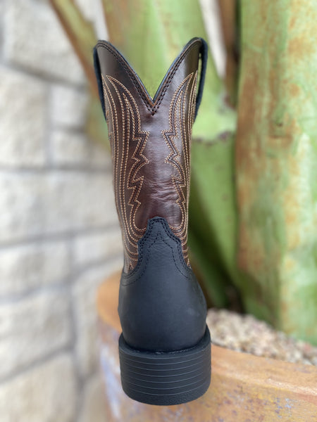 Ariat Men's Sport Big Country Cowboy Boot in Black & Brown - 10053629 - BLAIR'S Western Wear located in Marble Falls TX