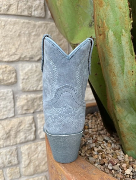 Ariat Women's Bootie in Sky Blue Suede - 10050898 - Blair's Western Wear Marble Falls, TX