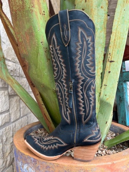 Navy Ariat Casanova Boot - 10048293 - Blair's Western Wear Marble Falls, TX
