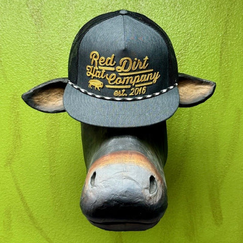 Black & Gray Red Dirt Hat Co. - RDHC383 - Blair's Western Wear Marble Falls, TX