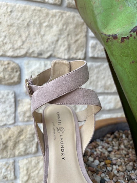 Ladies Suede Heel in Vintage Rose - BSHA0MCSE - Blair's Western Wear Marble Falls, TX