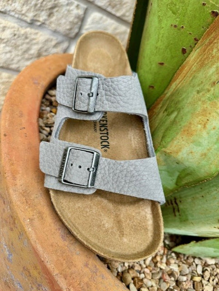 Desert Buck Whale Gray Birkenstock Men's Arizona Sandal - 1020752 - Blair's Western Wear, Marble Falls, Tx