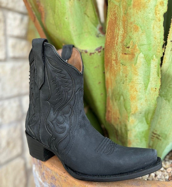 Circle G by Corral Women's Black Western Bootie (L6090) - BLAIR'S Western Wear located in Marble Falls TX.