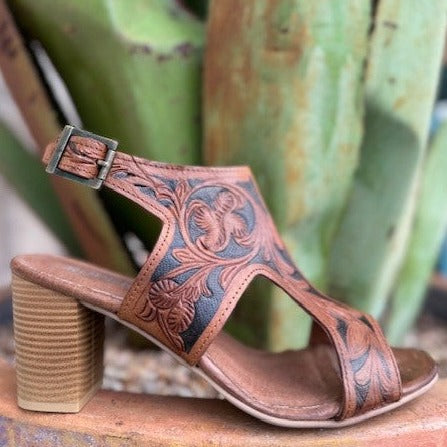 Roper Open Toe Sandal (9219462728) -  BLAIR'S Western Wear located in Marble Falls Tx. 