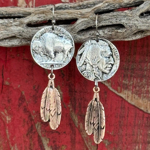 Montana Roam Free Earrings - ER4272RG - BLAIR'S Western Wear located in Marble Falls TX