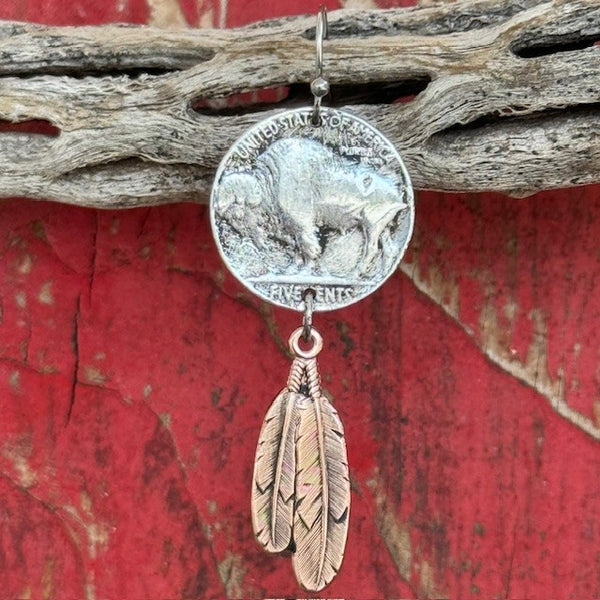 Montana Roam Free Earrings - ER4272RG - BLAIR'S Western Wear located in Marble Falls TX