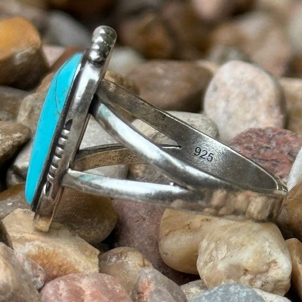 Montana Ways of the West Turquoise Ring - RG5485 - BLAIR'S Western Wear located in Marble Falls TX