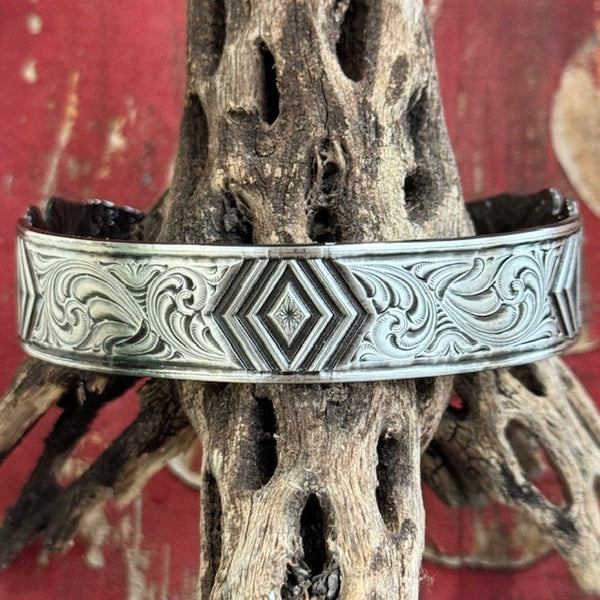 Montana Old West Arrowhead Cuff Bracelet - BC5677- BLAIR'S Western Wear located in Marble Falls TX