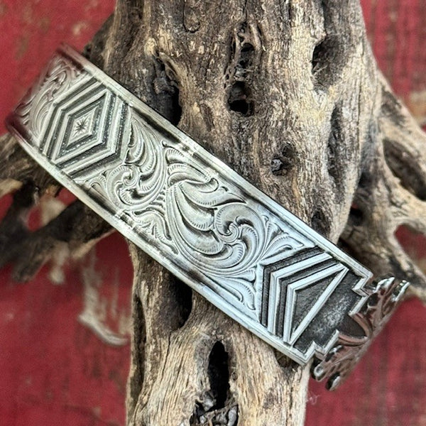 Montana Old West Arrowhead Cuff Bracelet - BC5677- BLAIR'S Western Wear located in Marble Falls TX