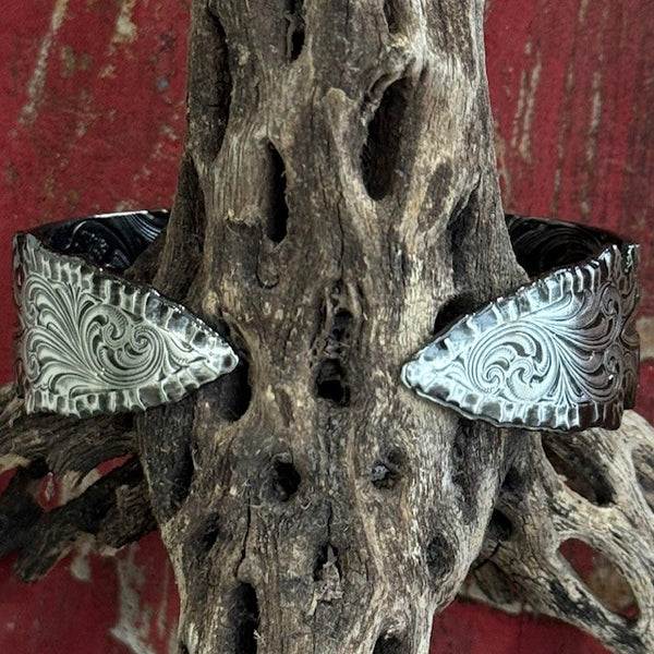 Montana Old West Arrowhead Cuff Bracelet - BC5677- BLAIR'S Western Wear located in Marble Falls TX