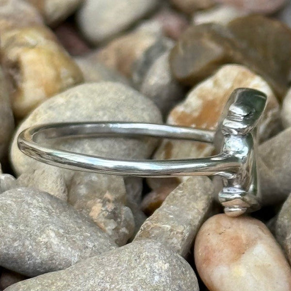 Silver Horse Bit Ring - T5129X - BLAIR'S Western Wear located in Marble Falls TX