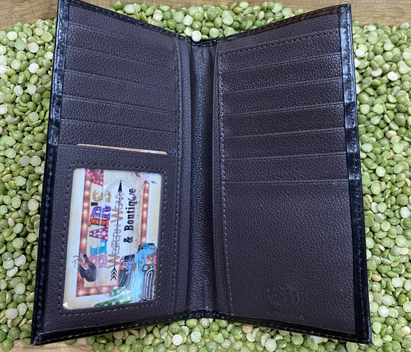 Men's Checkbook Wallet - D2500149107