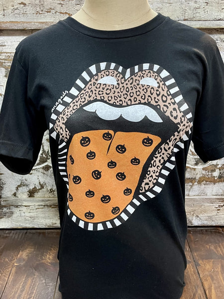 Ladies T-Shirt - Halloween Tongue