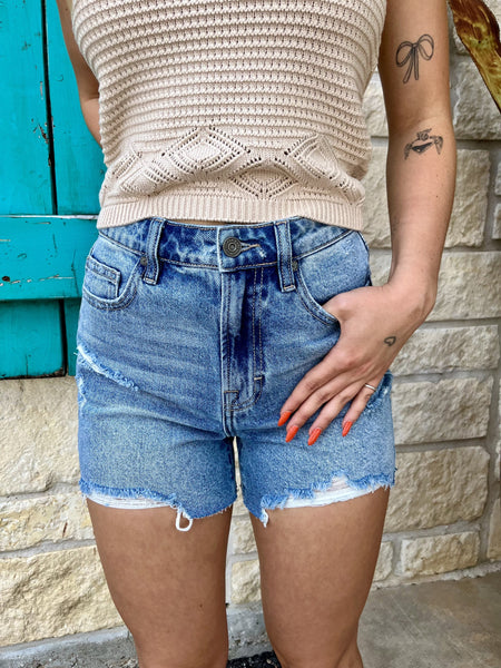 Denim Ladies Denim Jean Shorts - HD4181M-ML - Blair's Marble Falls, TX