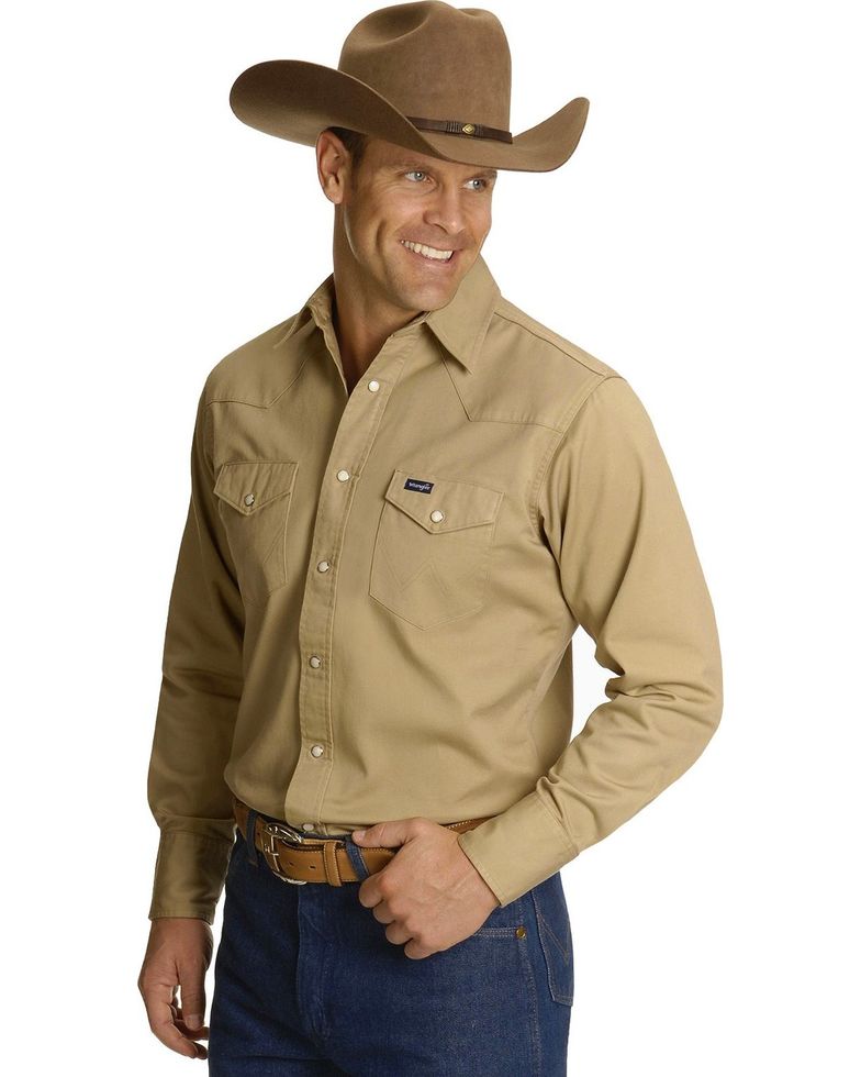 Wrangler Work Shirt - & Blair\'s Boutique Wear MS70319 Western –