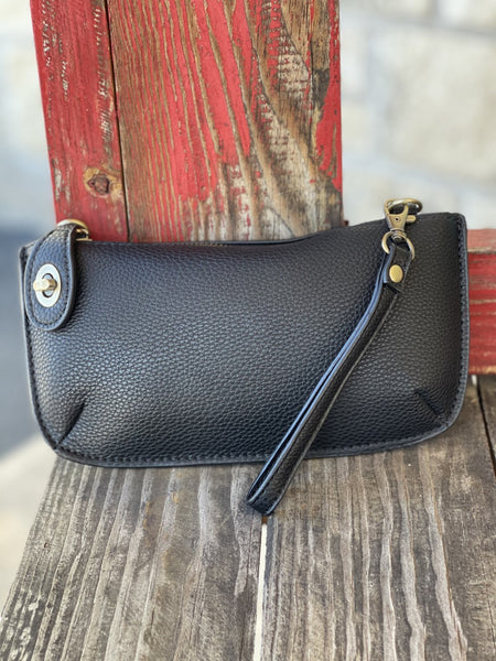 Black Ladies Crossbody/Wristlet Purse - L8000-00  - Blair's Western Wear Marble Falls, TX