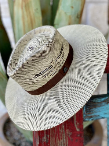 Ladies Charlie One Horse Straw Hat - CSMXSH3436T - Blair's Western Wear Marble Falls, TX 