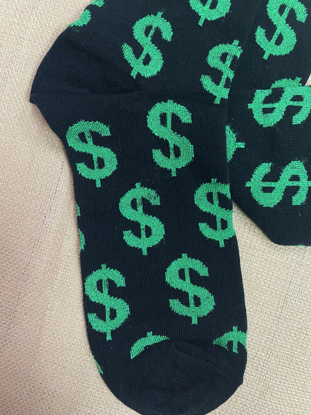 Men's Money Socks $$$ - MNC817 - Blair's Western Wear Marble Falls, TX