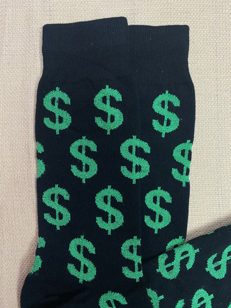 Men's Money Socks $$$ - MNC817 - Blair's Western Wear Marble Falls, TX