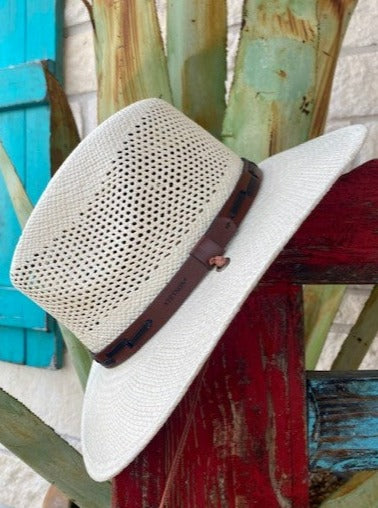 Stetson Airway Straw Hat  - TSARWY3830 - Golf Hat - Blair's Western Wear Marble Falls, TX